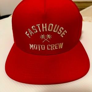 Fasthouse adjustable snapback hat
